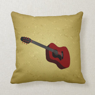 Gitarrenillustrationskissen Kissen