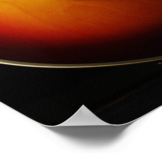 Gitarreninstrumente Poster (Ecke)