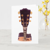 Gitarrenkarte Karte (Gelbe Blume)