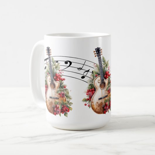 Gitarrenkonzert Kaffeetasse (Vorderseite Links)