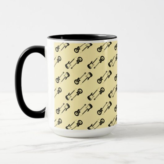 Gitarrenkörper Kaffeetasse (Links)
