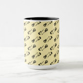 Gitarrenkörper Kaffeetasse (Zentrum)