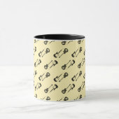 Gitarrenkörper Kaffeetasse (Zentrum)