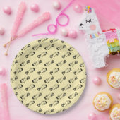Gitarrenkörper Papierplatten Pappteller (Party)
