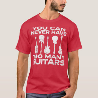 Gitarrenlehrer Musikermusiklehrerin Gitarre Colle T-Shirt