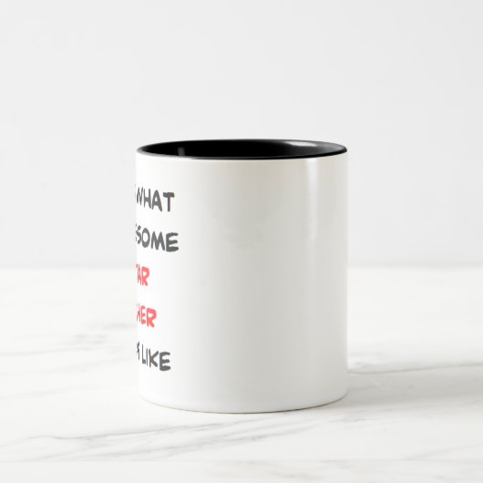 Gitarrenlehrer, phantastisch zweifarbige tasse (Mittel)