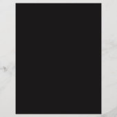 Gitarrenleiter, Gitarrenunterricht Flyer Werbung (Hinten)