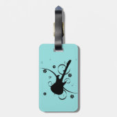 Gitarrenlesetag Gepäckanhänger (Rückseite vertikal)