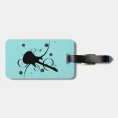 Gitarrenlesetag Gepäckanhänger (Rückseite horizontal)