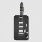Gitarrenlesetag Gepäckanhänger (Vorderseite Vertikal)