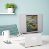 Gitarrenliebhaber Aufkleber (Laptop auf Schreibtisch)