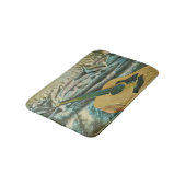 Gitarrenliebhaber Badematte (Schrägansicht)