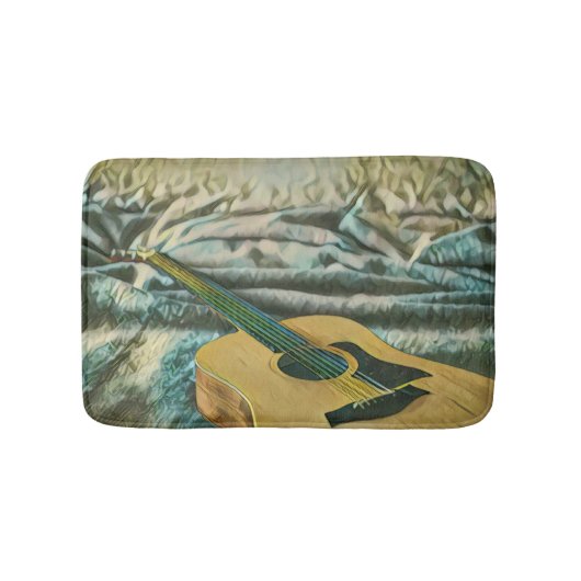 Gitarrenliebhaber Badematte (Vorderseite)
