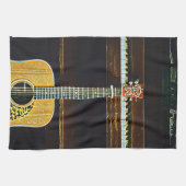 Gitarrenliebhaber Geschirrtuch (Horizontal)