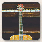 Gitarrenliebhaber Getränkeuntersetzer (Vorderseite)