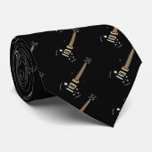 Gitarrenliebhaber Krawatte (Gerollt)