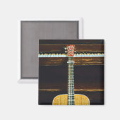 Gitarrenliebhaber Magnet (Vorderseite/Rückseite)