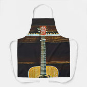 Gitarrenliebhaber Schürze (Vorderseite)