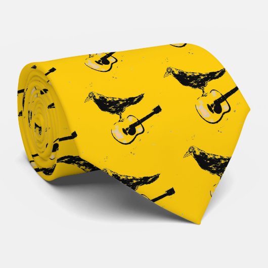 Gitarrenlied Krawatte (Gerollt)