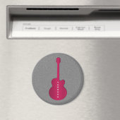 Gitarrenmagnet gestrichen, scharf rosa magnet (In Situ (Geschirrspüler))