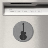 Gitarrenmagnet, schwarz magnet (In Situ (Geschirrspüler))