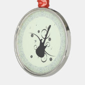 Gitarrenmetall Ornament Aus Metall (Links)