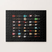 Gitarrenmusik Instrument Rock and Roll Puzzle (Horizontal)