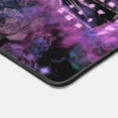 Gitarrenmusik Lila Schreibtischunterlage (Ecke)