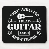 Gitarrenmusik Mousepad (Vorne)