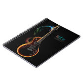 Gitarrenmusik Notizblock (Linke Seite)