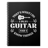 Gitarrenmusik Notizblock (Vorderseite)