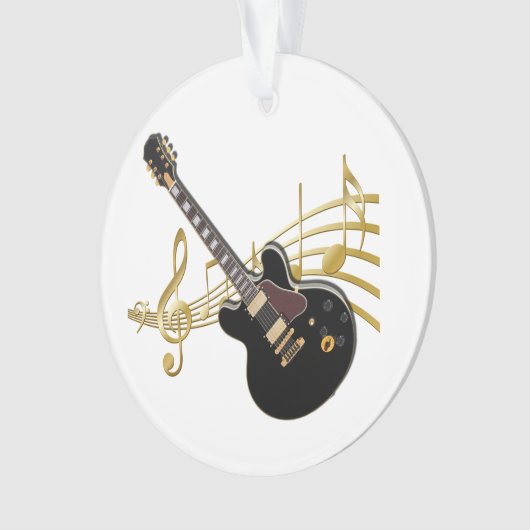 Gitarrenmusik Ornament (Vorderseite)