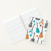 Gitarrenmusik SpiralNotebook Notizblock (Innenseite)