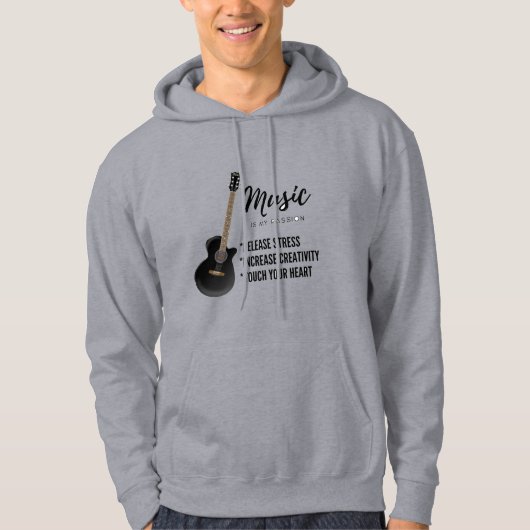 Gitarrenmusik-T - Shirt (Vorderseite)