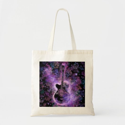 Gitarrenmusik Tote Bag Tragetasche (Vorne)
