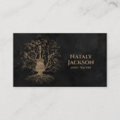 Gitarrenmusik Tree Visitenkarte (Vorderseite)