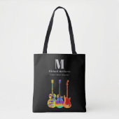 Gitarrenmusik-Tutor benutzerdefinierter QR-Code Tasche (Vorderseite)