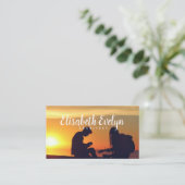 Gitarrenmusik Visitenkarte (Stehend Vorderseite)