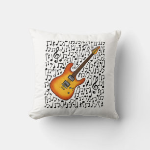 Gitarrenmusiker Gitarrist Gitarre Musiker Kissen