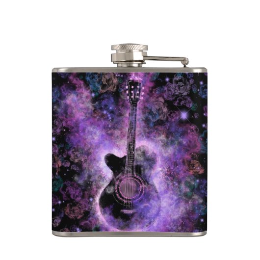 Gitarrenmusikflaske Flachmann (Rückseite)