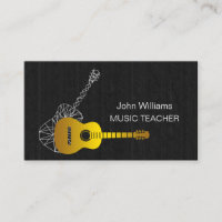 Gitarrenmusiklehrer DJ Player Musician Geometric