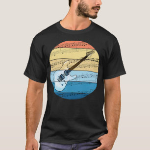 Gitarrenmusiknotation Gitarrist Musiker T-Shirt