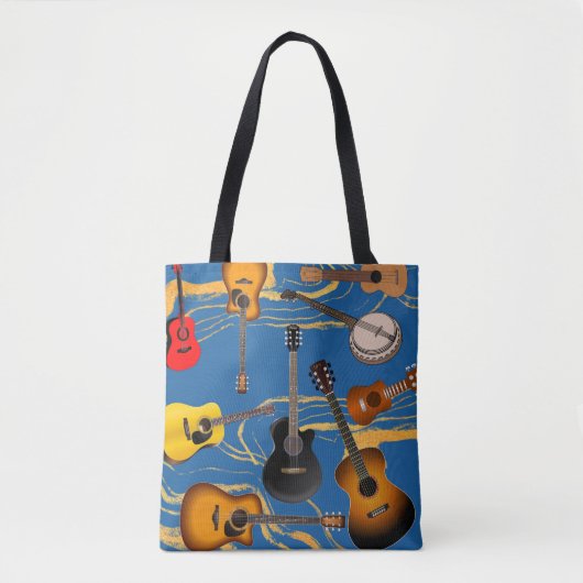 Gitarrenmuster , Musik, Stil, Blues, Tasche (Vorderseite)