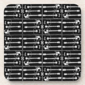 Gitarrenmuster Untersetzer (Vorderseite)