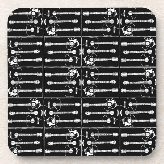 Gitarrenmuster Untersetzer (Vorderseite)