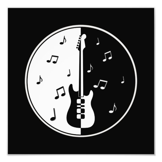 Gitarrennacht Fotodruck (Vorne)