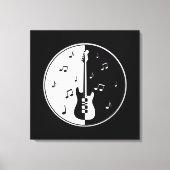 Gitarrennacht Leinwanddruck (Vorderseite)