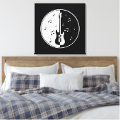 Gitarrennacht Leinwanddruck (Insitu (Schlafzimmer))