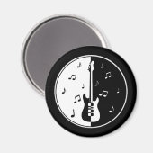 Gitarrennacht Magnet (Vorderseite/Rückseite)