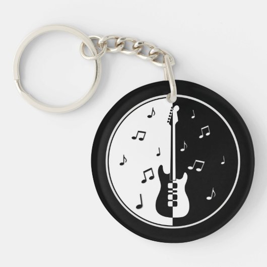 Gitarrennacht Schlüsselanhänger (Vorderseite)